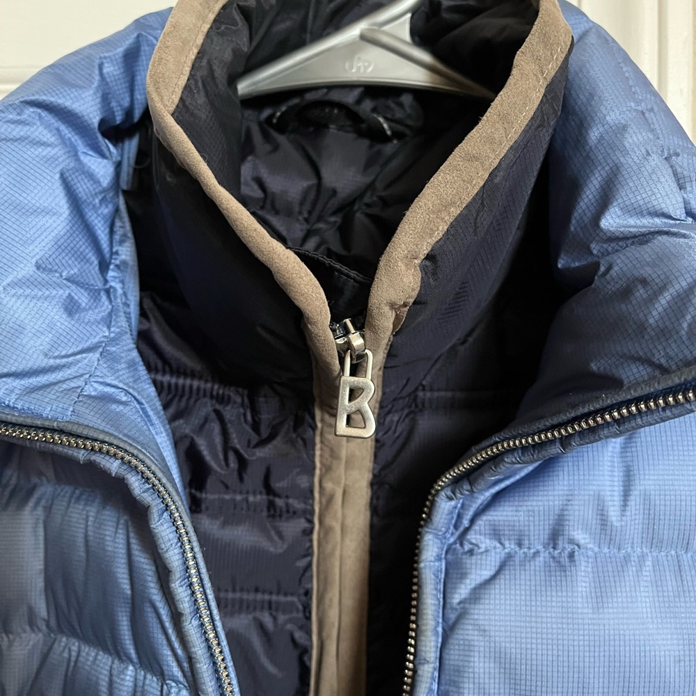Bogner Ski Jacket Metallic Blue - Picture 2 of 16